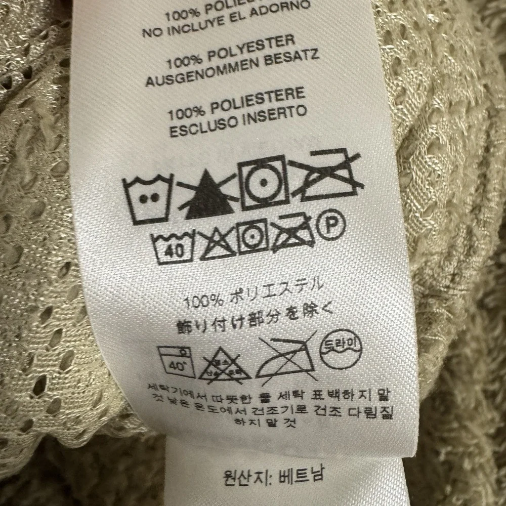 Patagonia Los Gatos Fleece Pullover Girls M 10 Tan Sherpa Quarter Zip Warm Cozy‎